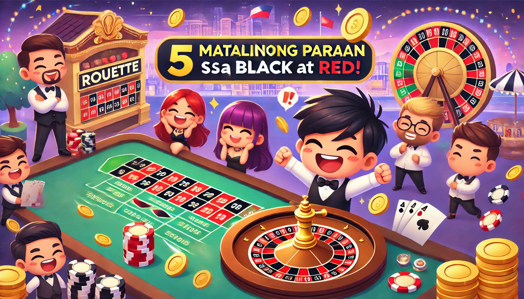 5 Matalinong Paraan sa Pagtaya sa Black at Red sa Roulette-Na Hindi Ka Malulugi