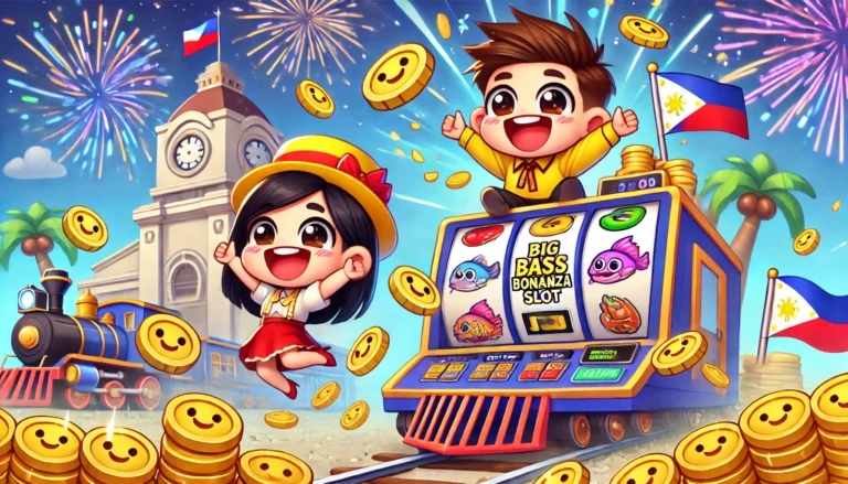 Imahe ng tampok na Free Spins ng Big Bass Bonanza na nagpapakita sa Mangingisda Wild na nangongolekta ng Huling Dako (isdang may pera) habang aktibo ang 10x multiplier, sumisimbolo sa diwa ng Bayanihan at isang malaking huli ng Pilipinas.